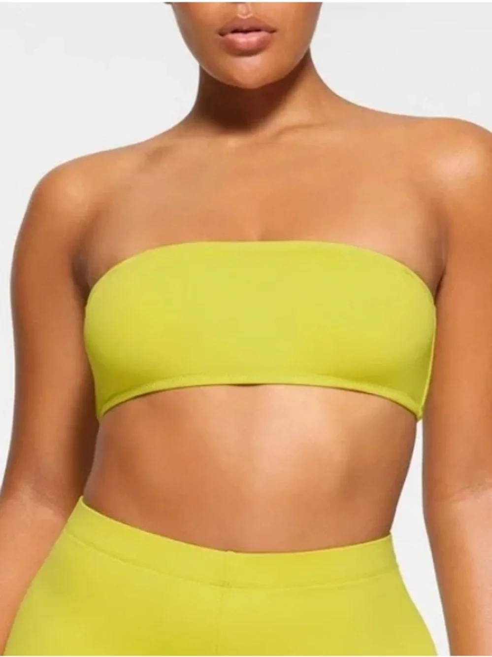 SKIMS Recycled Swim Bandeau Bikini Top - 2X